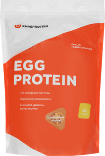 Протеин PureProtein Egg Protein 600 г шоколадное печенье