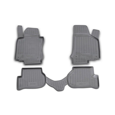 Коврики в салон Element для VW Golf V 10/2003-2009, 4 шт. полиуретан, серые