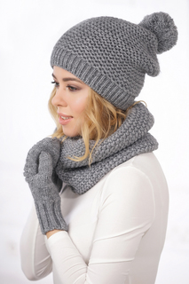 Бини женская Siberika 1025 серая