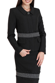 Жакет женский Chateau Fleur 463286/1111 черный 48 RU