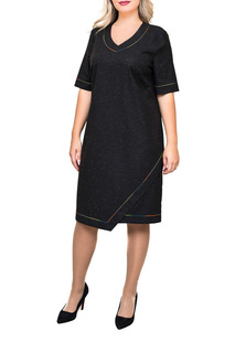 Платье женское Balsako ЯРКАЯ ОСЕНЬ коричневое 48 RU