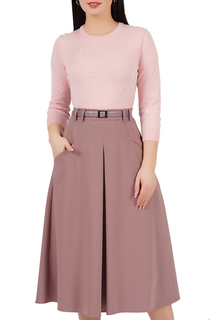 Юбка женская Grey Cat GUB00005V(KVINTES) бежевая 54 RU