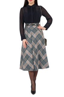 Юбка женская Grey Cat GUB00004Z(PRAYDA) серая 52 RU