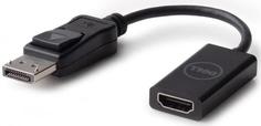 Переходник Dell DisplayPort to HDMI 2.0 492-BBXU Black