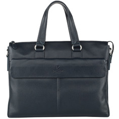 Сумка мужская кожаная Dr. Koffer B402657-220-60 синяя