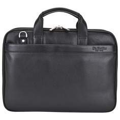 Сумка мужская кожаная Dr. Koffer P402253-01-04 черная