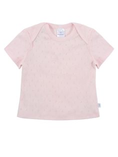 Футболка для девочки Мамуляндия 19-1118 Ажур, Розовый р. 92