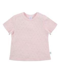 Футболка для девочки Мамуляндия 19-1121 Ажур, Розовый р. 92