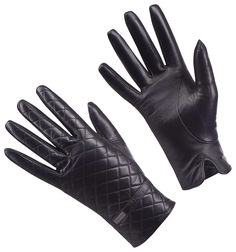 Женские перчатки Dr. Koffer H660103-236-04 7,5 Черные