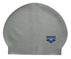 Шапочка для плавания Arena Soft Latex, серый