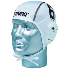 Шапочка для водного поло Arena Water Polo Cap (игроки), белый