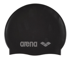 Шапочка для плавания детская Arena Classic Silicone Junior (6-12 лет), черный