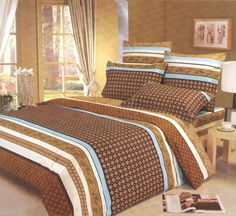 Постельное белье поплин Сайлид A-87 семейное Cleo