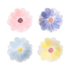 Тарелки "Цветочный сад" , маленькие Meri Meri