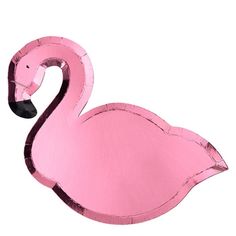 Тарелки "Розовый фламинго" Meri Meri