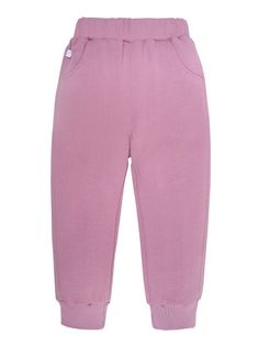 Брюки для девочки Мамуляндия 19-830 Футер, Серо-розовый р. 116