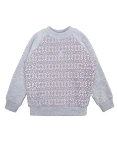 Джемпер для девочки Мамуляндия 19-839 Футер, Серый меланж р.98