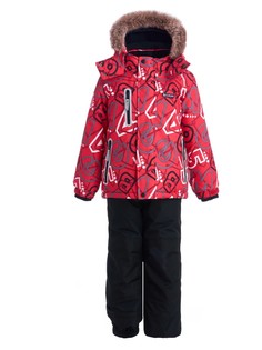 Комплект зимний: куртка и брюки Premont WP92260 красный р.92