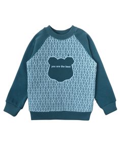 Джемпер.для мальчика Мамуляндия 19-928 Футер, Т бирюзовый р. 98