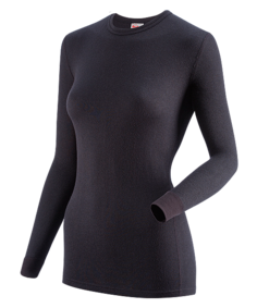Комплект женского термобелья Guahoo: рубашка + лосины (21-0401 S-BK / 21-0401 P-BK) (XL)