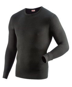 Рубашка с дл.рукавом GUAHOO Health Warm 650-S/BK (S)