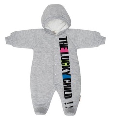 Комбинезон Lucky Child Серый р.62