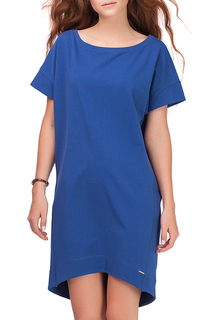 Платье женское Vilatte D42.188 синее 50 RU