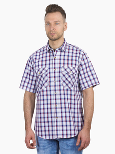 Рубашка мужская Dairos GD81100395 синяя 2XL