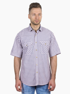 Рубашка мужская Dairos GD81100393 синяя 2XL