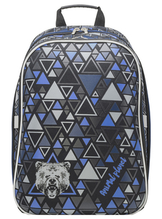 Рюкзак Action! Animal Planet Медведь Черный/Синий