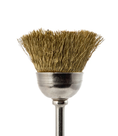 Щетка-чашка Muhle Manikure латунная