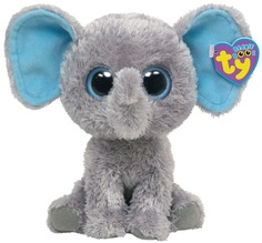 Мягкая игрушка Ty Inc Beanie Boos Слон Peanut, 15 см