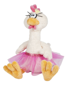 Мягкая игрушка Maxitoys Курочка Балерина, 22 см