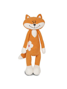Мягкая игрушка Maxitoys Лисичка с цветочком, 33 см