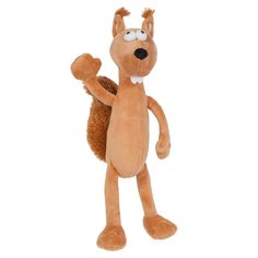 Мягкая игрушка Maxitoys Бельчонок Рыжий Хвостик, 22 см