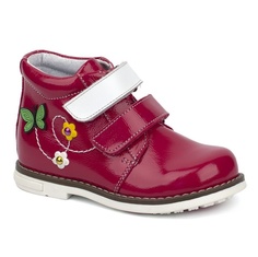 Ботинки ShagoVita 25158 цв.малиновый наплак р.25