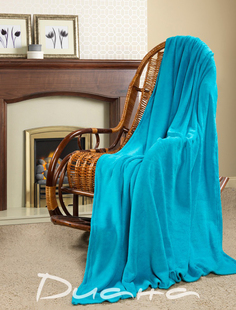 Guten Morgen Покрывало Neill Цвет: Морской Волны 200х200 см