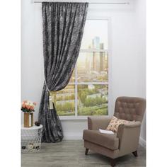 Штора Amore Mio Жаккард Classic 2,0*2,7 1 шт. Серый