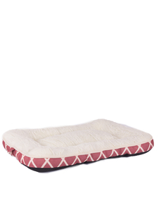 Лежанка для домашних животных Не Один Дома Сонная подушка, бордовая, M, 69х57х9 см