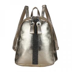 Рюкзак женский OrsOro DW-959 золотистый