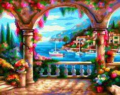 Картина по номерам Schipper "У моря", 24x30