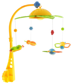 Музыкальная подвеска Mommy-love Карусель-бабочки, с проектором