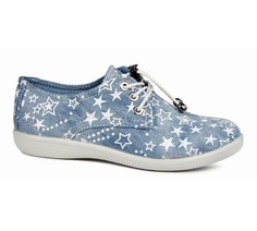 Полуботинки San Marko 53030 цв. джинс р.31