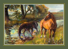 Подставки на пробке Преданность 40х29 см(4шт) Top Art Studio
