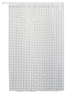 Штора для ванной Tatkraft 3D Crystal 180x180 см