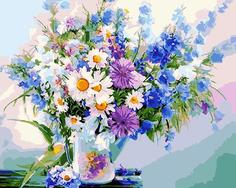 Картина по номерам Paintboy "Полевой букет", 40x50