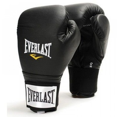 Боксерские перчатки Everlast 141801U черные 18 унций