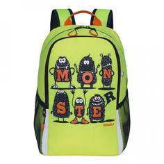 Школьный рюкзак Grizzly для мальчика RB-051-4/4 лимонный