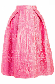 Юбка женская Mary Katrantzou 72750 розовая 10 UK