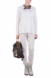 Джемпер женский ALLUDE 85713 белый S